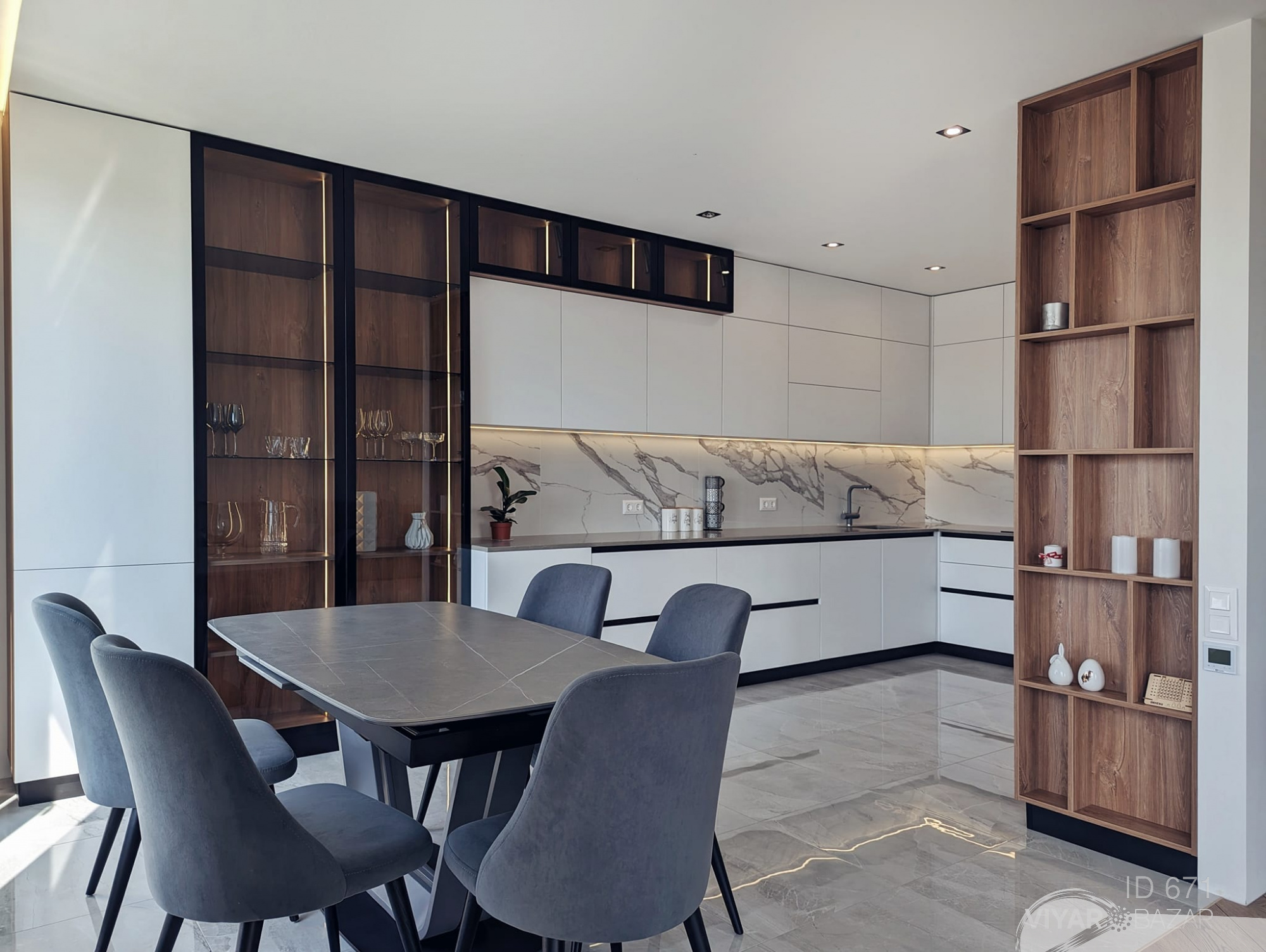 glass facade background